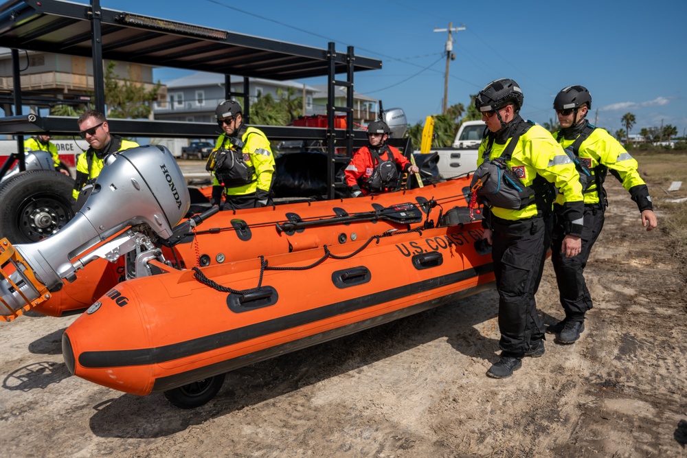 Coast Guard Gulf Strike Team and Partner Agencies respond to effects of Hurricane Helene