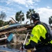 Coast Guard Gulf Strike Team and Partner Agencies conduct searches after effects of Hurricane Helene