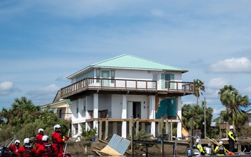 Coast Guard Gulf Strike Team and Partner Agencies continue conducting searches after effects of Hurricane Helene