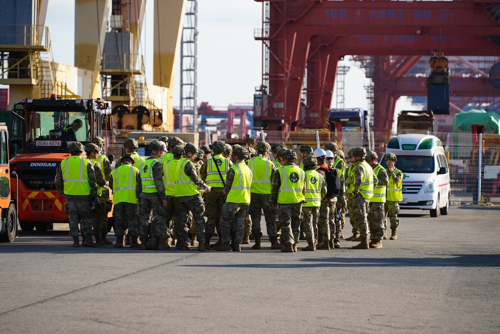 Ghost Brigade's equipment arrives on the Peninsula