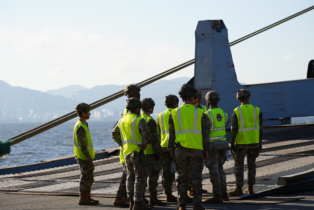 Ghost Brigade's equipment arrives on the Peninsula