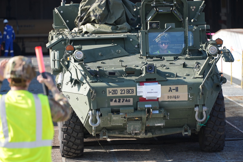 Ghost Brigade's equipment arrives on the Peninsula