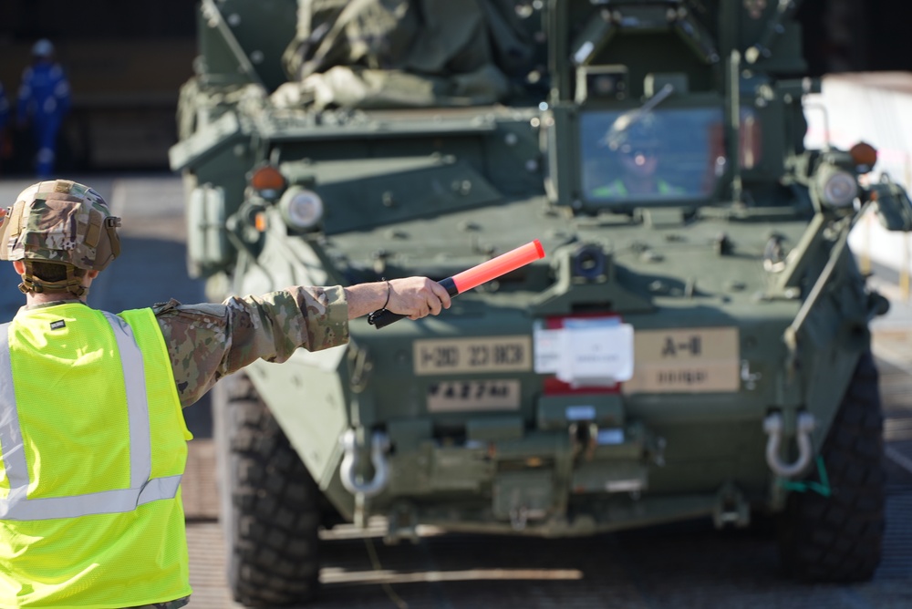 Ghost Brigade's equipment arrives on the Peninsula