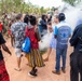 U.S. Marines, families of fallen honored by Tiwi Island, Larrakia people in historic Pukumani ceremony