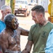 U.S. Marines, families of fallen honored by Tiwi Island, Larrakia people in historic Pukumani ceremony