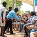 U.S. Marines, families of fallen honored by Tiwi Island, Larrakia people in historic Pukumani ceremony