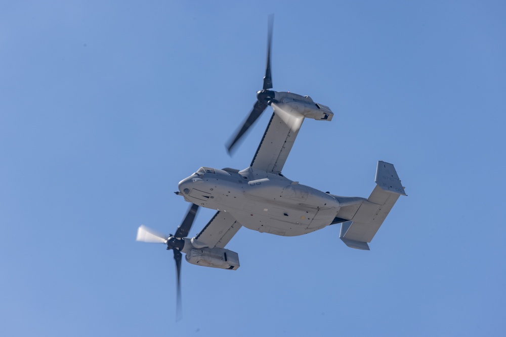 America’s Airshow 2024 Day 2: MV-22B Osprey Demo