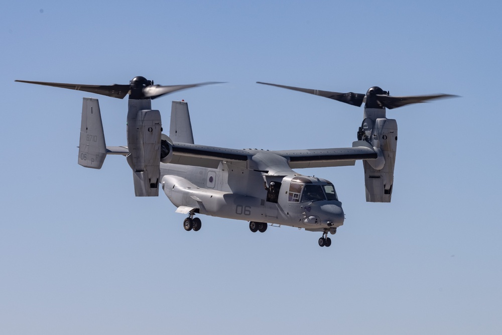 America’s Airshow 2024 Day 2: MV-22B Osprey Demo