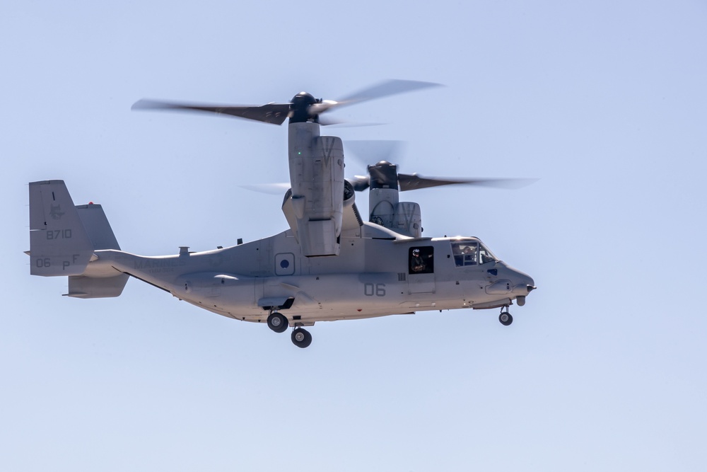 America’s Airshow 2024 Day 2: MV-22V Osprey Demo