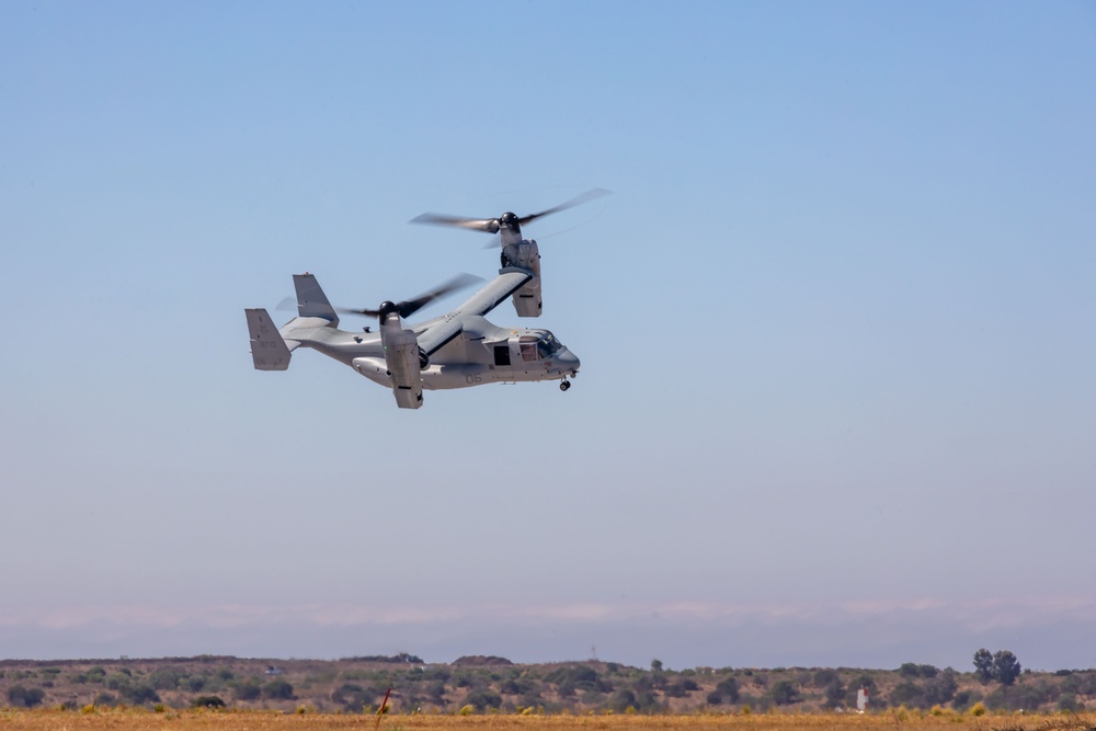 America’s Airshow 2024 Day 2: MV-22V Osprey Demo