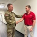 US Army Corps of Engineers, South Atlantic Division Commander Brig. Gen. Daniel Hibner visits Florida EOC