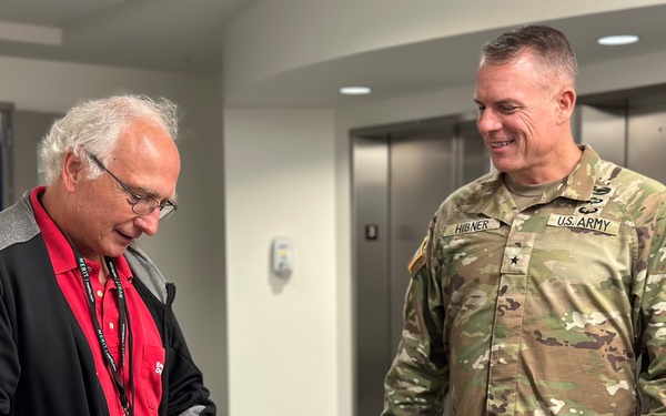 U.S. Army Corps of Engineers, South Atlantic Division Commander Brig. Gen. Daniel Hibner visits Florida Emergency Operations Center