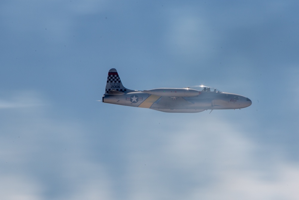 America’s Airshow 2024 Day 2: USAF T-33 Shooting Star Demo