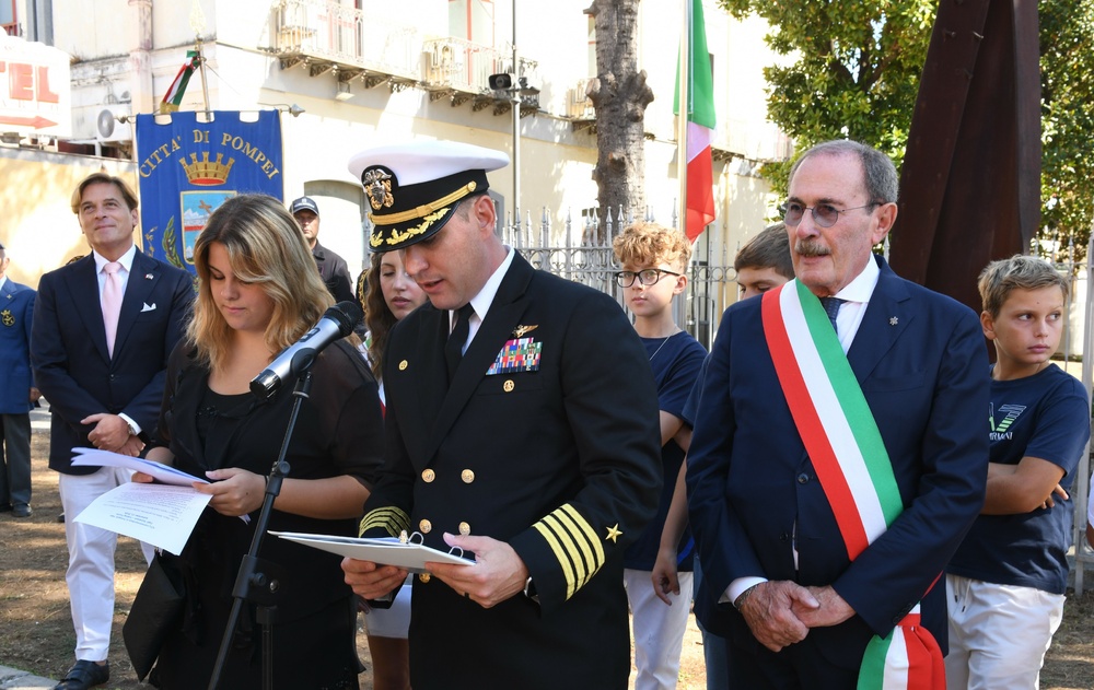 NSA Naples, Italian City Commemorate 9/11