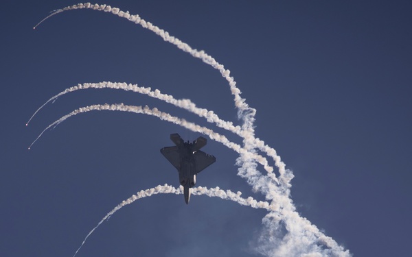 America's Airshow 2024 Day 2: F-22 Raptor Demo