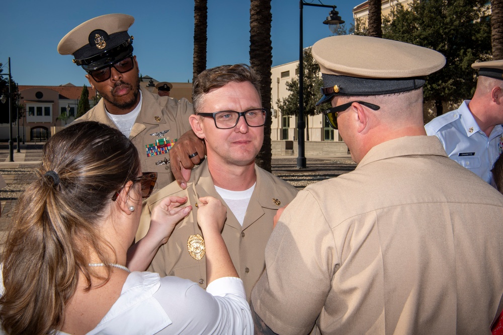 NAS Sigonella holds a chief pinning ceremony