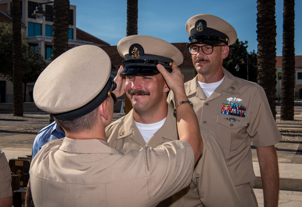 NAS Sigonella holds a chief pinning ceremony