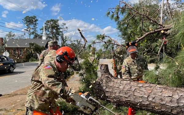 Georgia State Defense Force Assists with Hurricane Helene Recovery Efforts