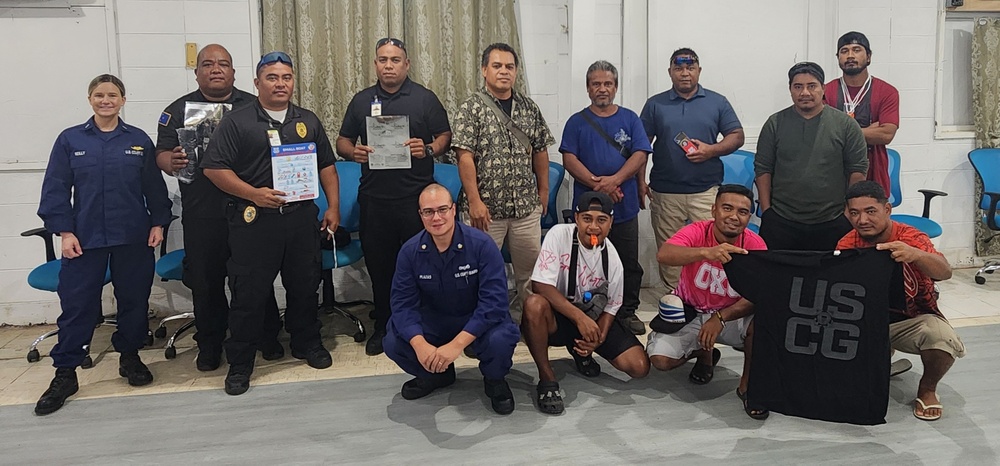 U.S. Coast Guard delivers boating safety workshops, community outreach in Kosrae during Pacific Partnership 2024