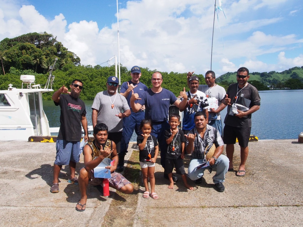 U.S. Coast Guard delivers boating safety workshops, community outreach in Kosrae during Pacific Partnership 2024