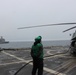 USS Lake Erie (CG 70) conducts replenishment at sea in the Northern Pacific Ocean