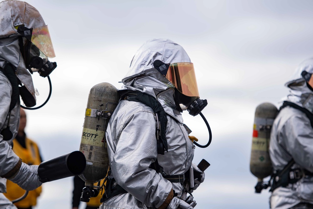 Nimitz Sailors Participate in a Mass Casualty Drill