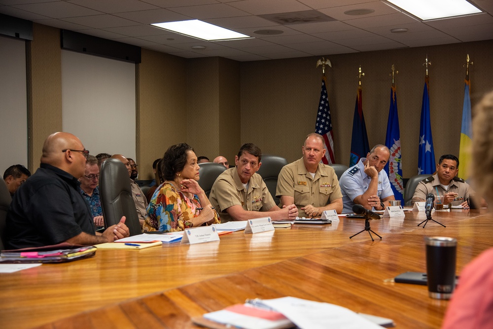 GovGuam, JTF-M, JRM Convene the Civil-Military Coordination Council