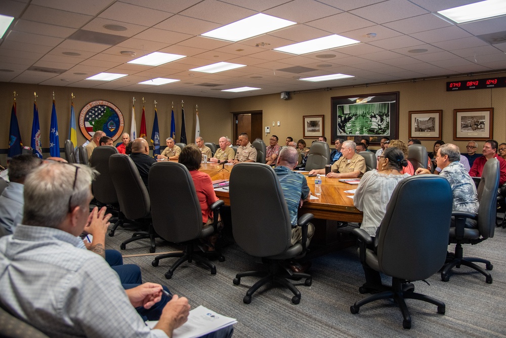 GovGuam, JTF-M, JRM Convene the Civil-Military Coordination Council