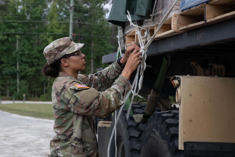 Unloading the Emergency Meals to a Safe Place