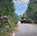 Georgia National Guard Soldiers conduct road clearing operations in Augusta