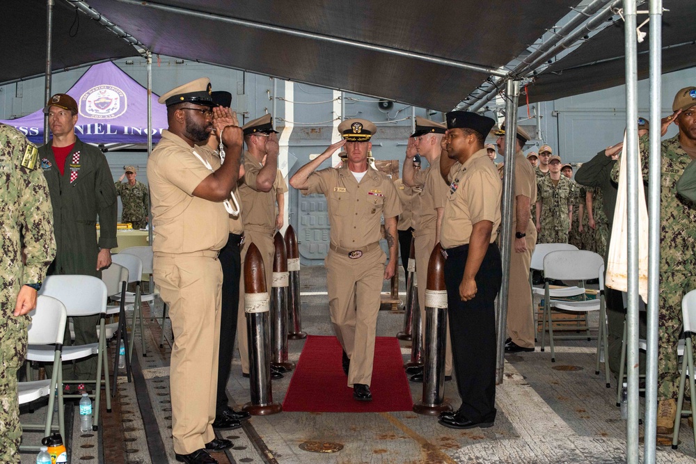 Chagne of Command Ceremony