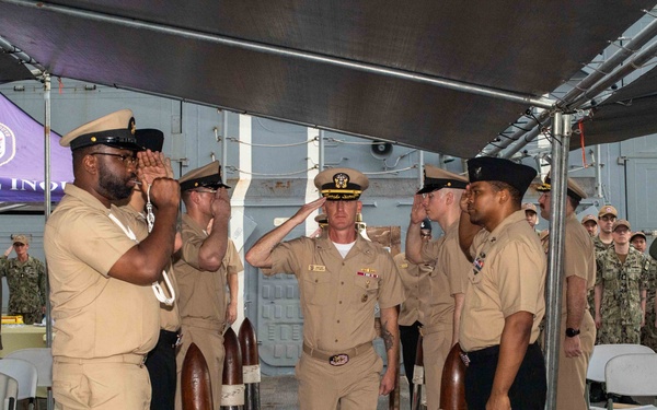 Chagne of Command Ceremony