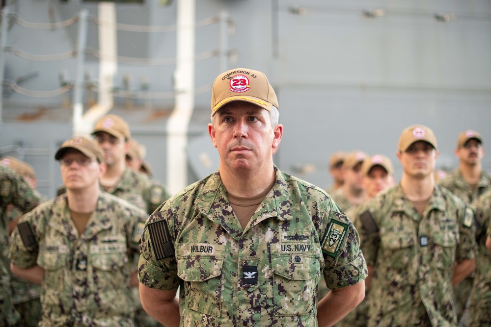 Change of Command Ceremony