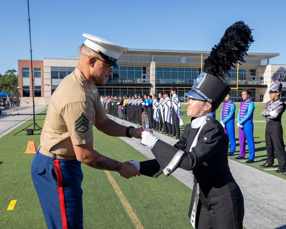 RS Houston attends Bands of America North Houston Regional Championship