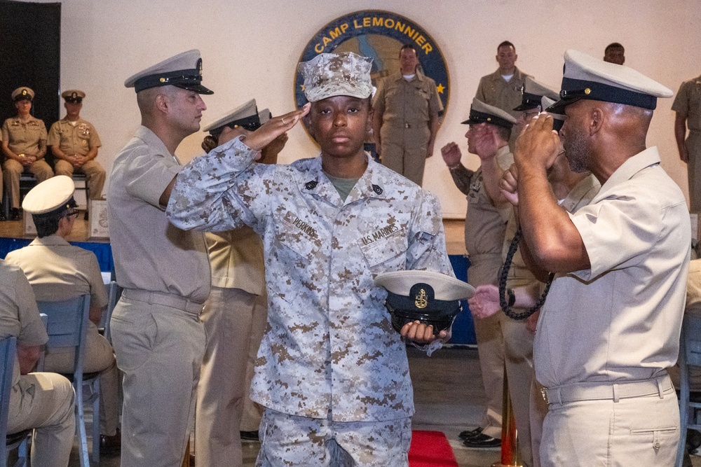 Camp Lemonnier Chief Petty Officer Initiation Culminates in Pinning