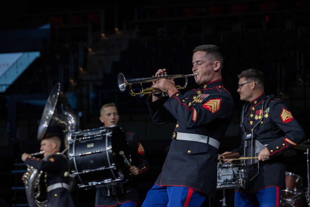 III Marine Expeditionary Force Band perform at the Japan-U.S. Music Exchange Joint Concert