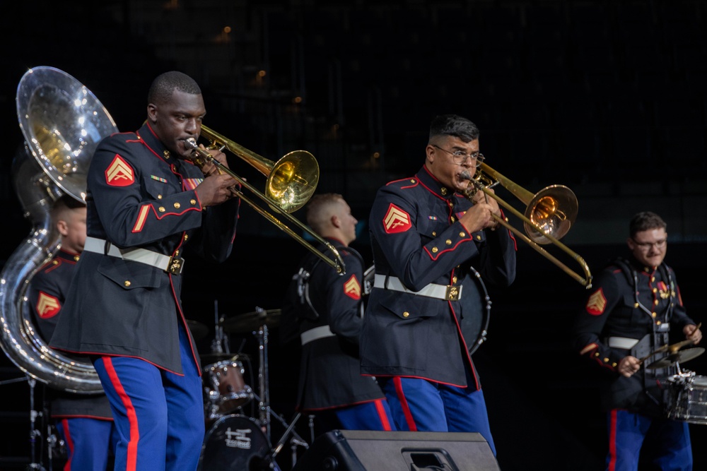 III Marine Expeditionary Force Band perform at the Japan-U.S. Music Exchange Joint Concert