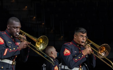 III Marine Expeditionary Force Band perform at the Japan-U.S. Music Exchange Joint Concert