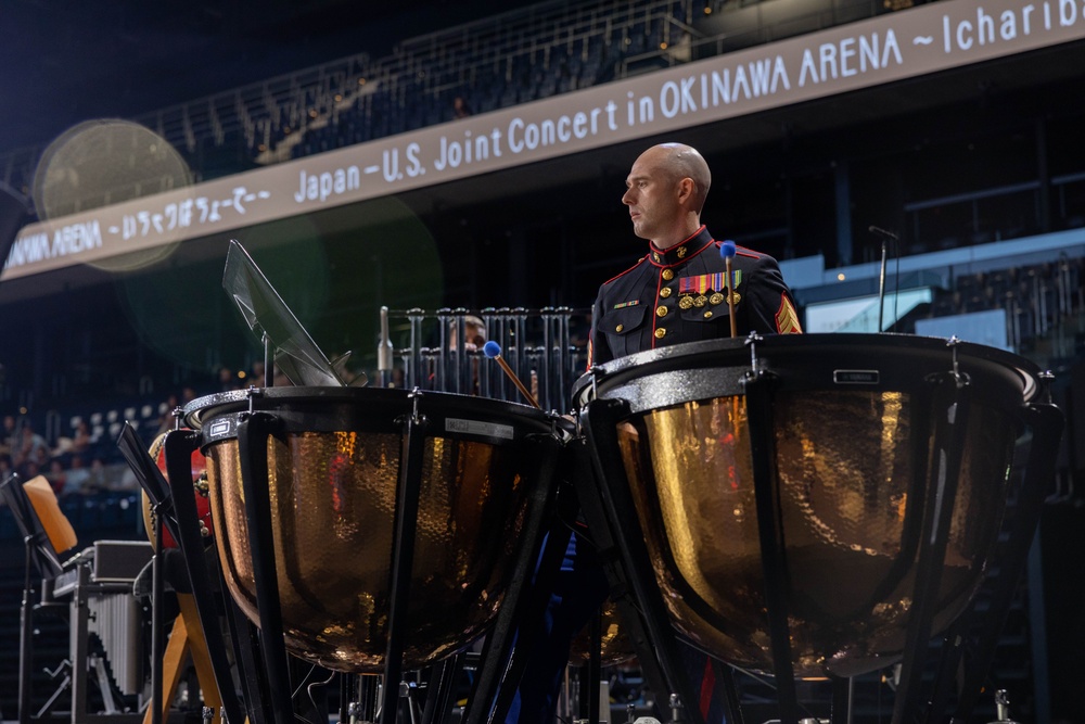 III Marine Expeditionary Force Band perform at the Japan-U.S. Music Exchange Joint Concert