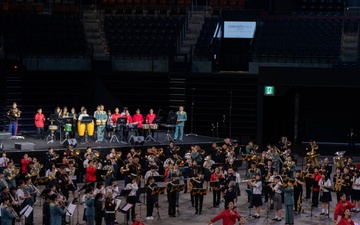 III Marine Expeditionary Force Band perform at the Japan-U.S. Music Exchange Joint Concert