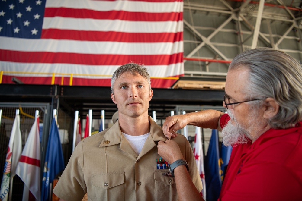 EODMU 8 Chief Pinning