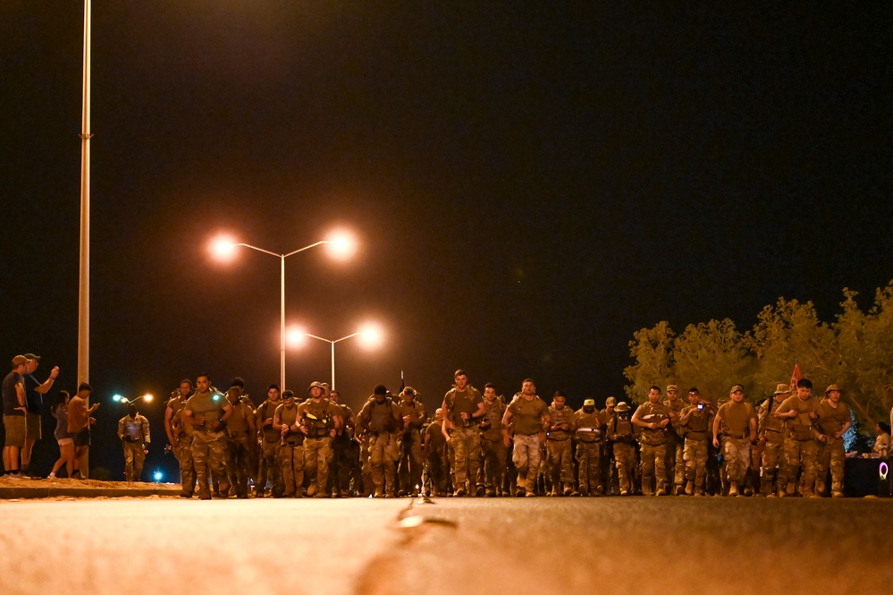 378 AEW rucks the Norwegian Foot March