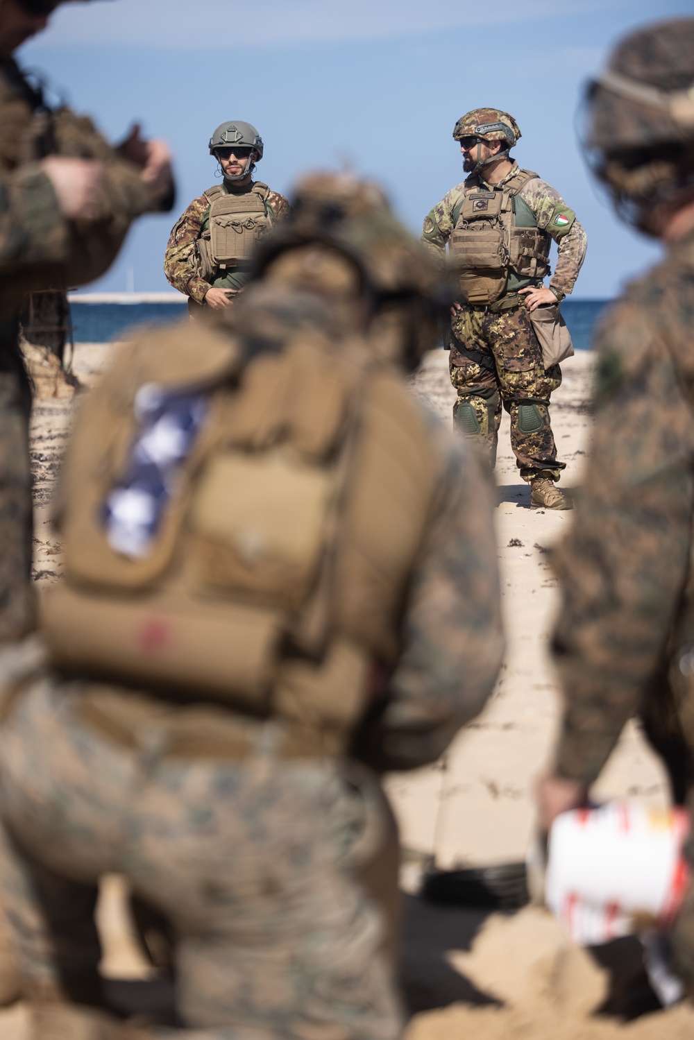 24th MEU (SOC) Demo Range Alongside Italian Marines with 1st San Marco Regiment