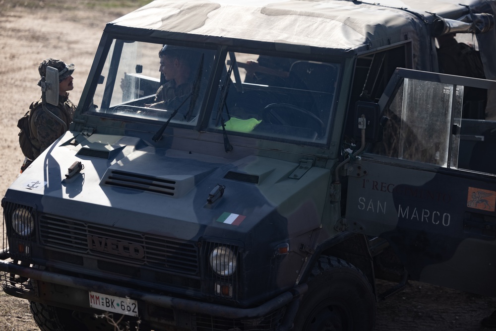 24th MEU (SOC) Demo Range Alongside Italian Marines with 1st San Marco Regiment