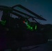 10th Combat Aviation Brigade AH-64 Apache Pilots Conduct Pre-flight Checks at Night