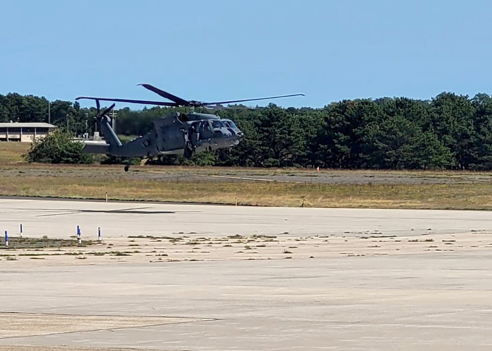 106th Rescue Wing Receives Air National Guard's First Brand-New HH-60W Jolly Green II Helicopter