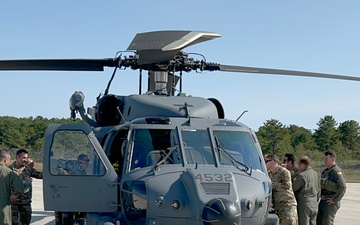 106th Rescue Wing Receives Air National Guard's First Brand-New HH-60W Jolly Green II Helicopter