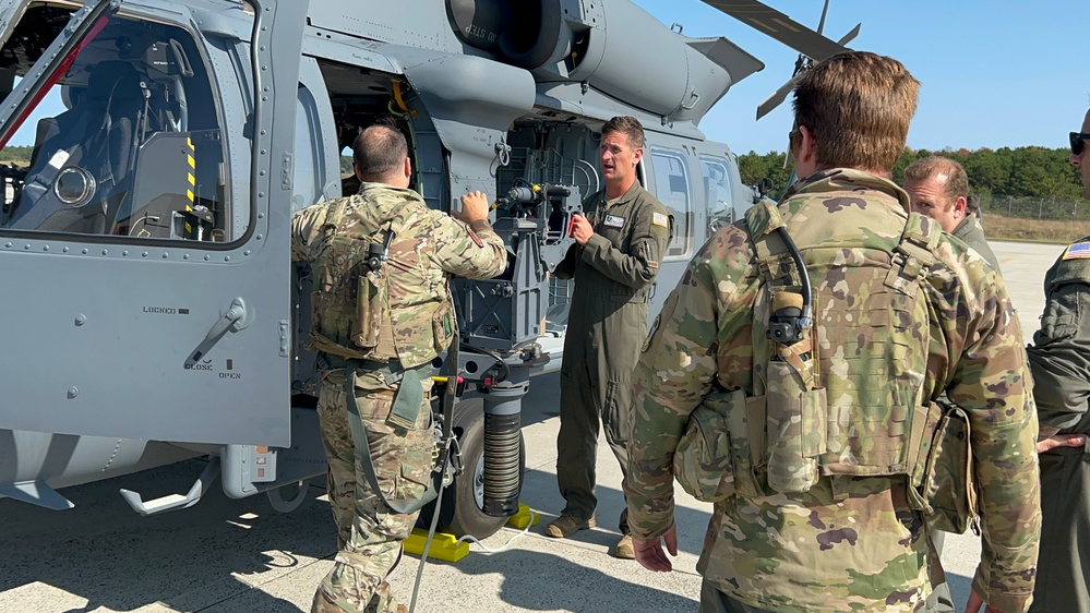 106th Rescue Wing Receives Air National Guard's First Brand-New HH-60W Jolly Green II Helicopter