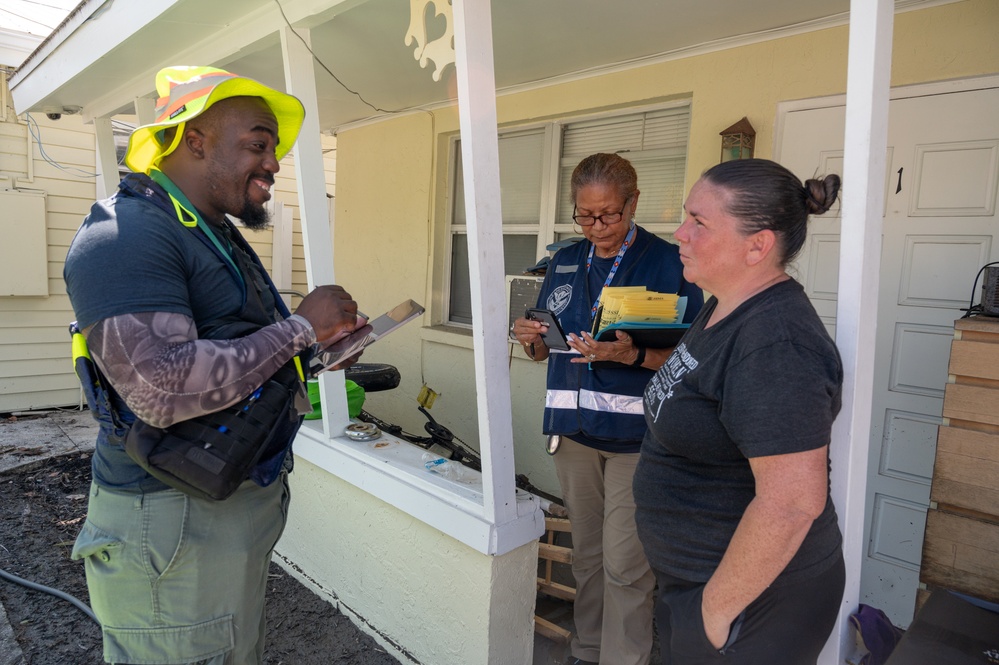 FEMA Disaster Survivor Assistance Teams Help Hurricane Helene Survivors