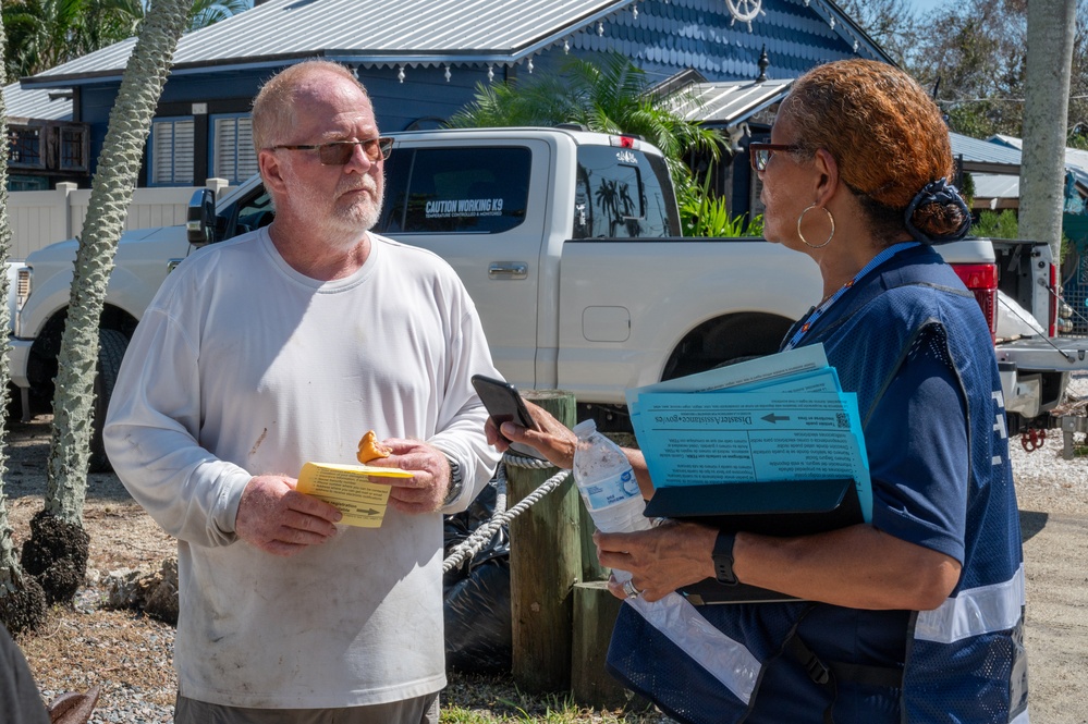 FEMA Disaster Survivor Assistance Teams Help Hurricane Helene Survivors